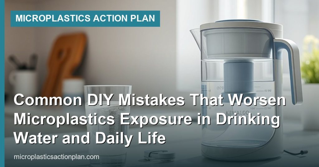 Common DIY Mistakes That Worsen Microplastics Exposure in Drinking Water and Daily Life
