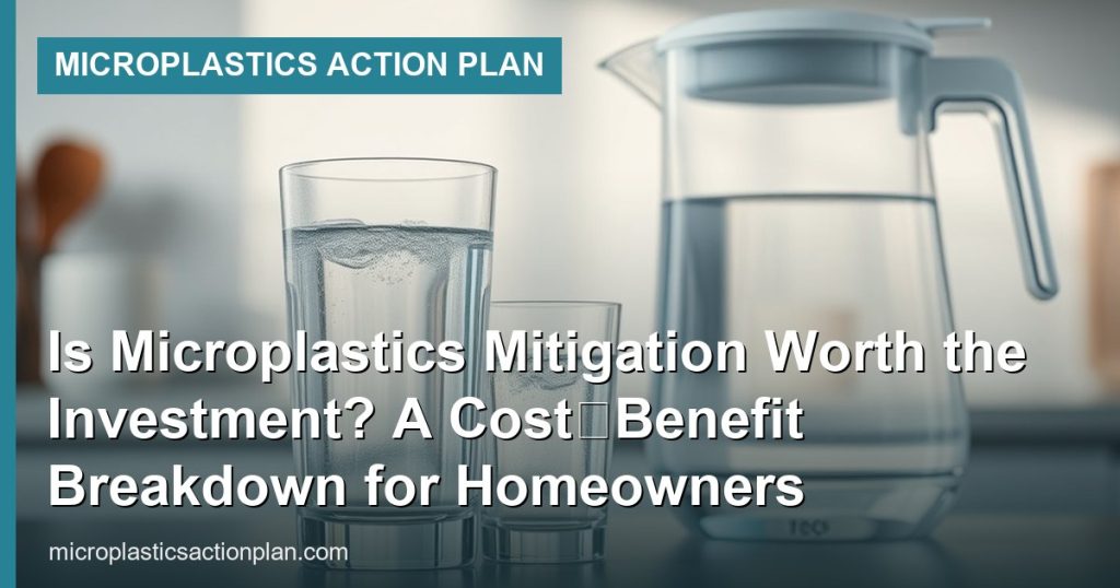 Is Microplastics Mitigation Worth the Investment? A Cost‑Benefit Breakdown for Homeowners