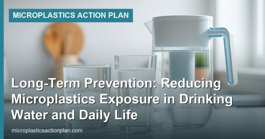 Long-Term Prevention: Reducing Microplastics Exposure in Drinking Water and Daily Life