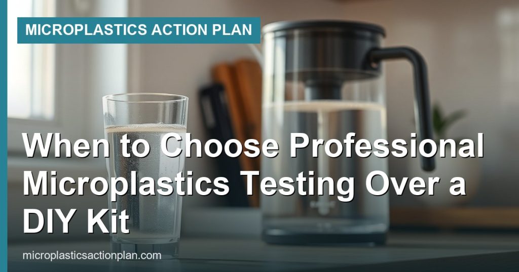When to Choose Professional Microplastics Testing Over a DIY Kit