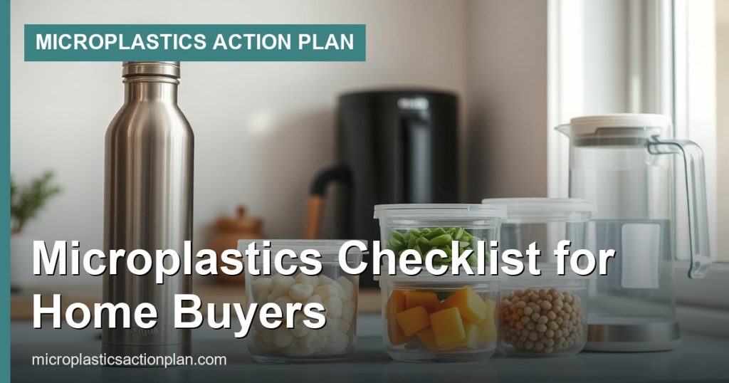 Microplastics Checklist for Home Buyers - Microplastics Action Plan