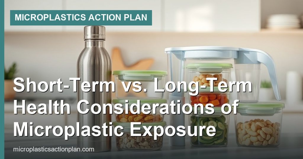 Short-Term vs. Long-Term Health Considerations of Microplastic Exposure - Microplastics Action Plan