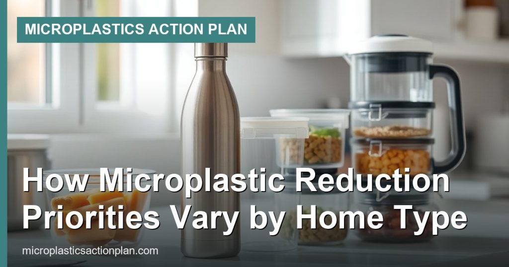 How Microplastic Reduction Priorities Vary by Home Type - Microplastics Action Plan