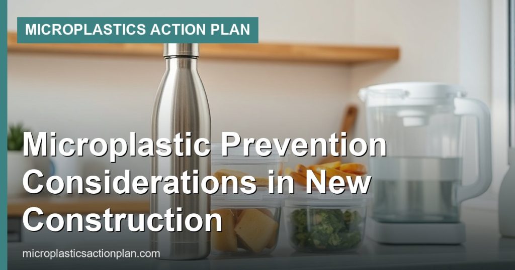 Microplastic Prevention Considerations in New Construction - Microplastics Action Plan